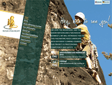 Tablet Screenshot of bergvagabund.net
